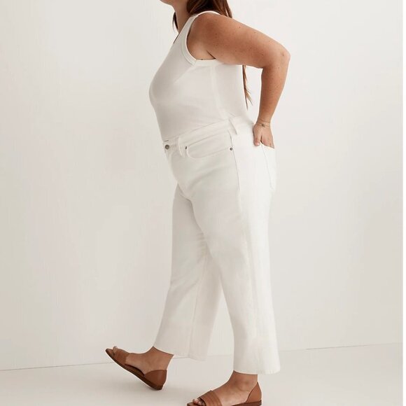 Madewell The Perfect Vintage Wide Leg Crop NWT 14W